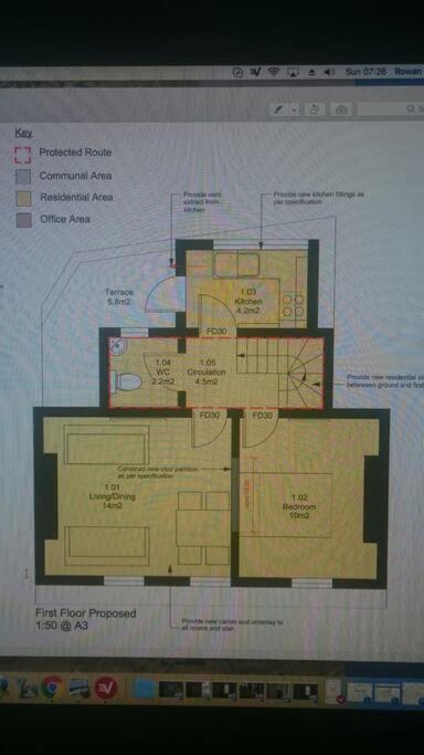 Central London Flat. Georgian Terrace. Bright. Екстериор снимка